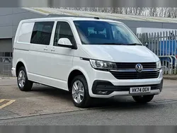 Candy white Used 2024 VW T6.1 Highline Van | £34,690 (Fair price)