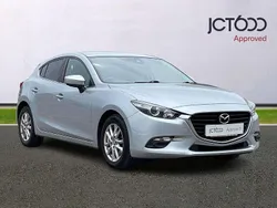 Silver Used 2018 Mazda 3 Hatchback | £7,313 (Fair price)