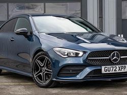 Blue Used 2022 Mercedes CLA200 Executive Coupe | £23,990 (Fair price)