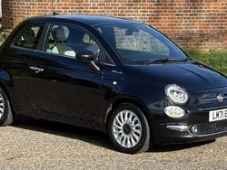 Black Used 2021 Fiat 500 Dolcevita Hatchback | £10,049 (Fair price)
