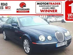 Blue Used 2007 Jaguar S-Type SE Sedan | £2,895 (Fair price)