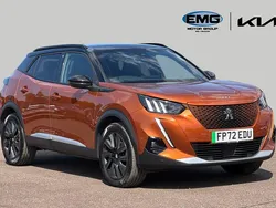 Orange Used 2022 Peugeot e-2008 Premium SUV | £14,395 (Fair price)