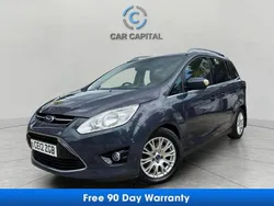 Blue Used 2012 Ford Grand C-Max Titanium MPV | £3,950 (Fair price)