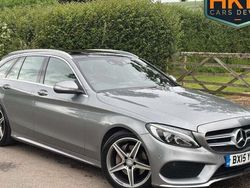 Silver Used 2015 Mercedes C220 AMG Line Premium Plus Estate | £9,572 (A bit pricey)