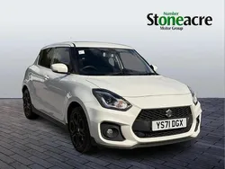 White Used 2021 Suzuki Swift Sport Hatchback | £14,645 (Fair price)