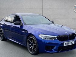 Blue Used 2018 BMW M5 Competition Edition Sedan | £46,990 (Fair price)