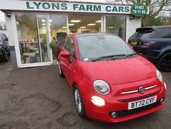 Red Used 2022 Fiat 500 Dolcevita Hatchback | £11,394 (Expensive)
