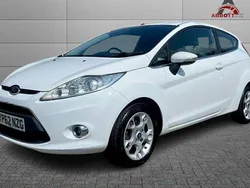 White Used 2012 Ford Fiesta Zetec Hatchback | £3,995 (Fair price)