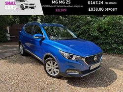 Blue Used 2019 MG ZS Excite Sedan | £8,389 (Fair price)