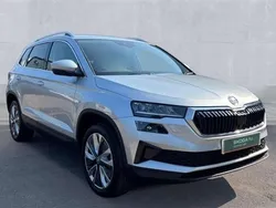 Brilliant silver Used 2024 Skoda Karoq SE L SUV | £21,754 (Fair price)