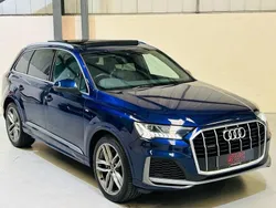 Blue Used 2021 Audi Q7 S-Line SUV | £28,490 (Fair price)