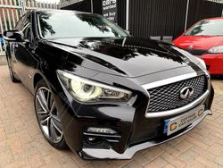 Black Used 2015 Infiniti Q50 Sport Tech Sedan | £11,995