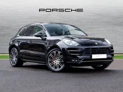 Jet black metallic Used 2016 Porsche Macan Turbo SUV | £37,900