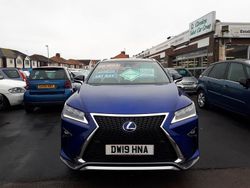 Blue Used 2019 Lexus RX450h Sport Line SUV | £29,195 (Expensive)