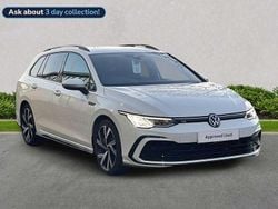 White Used 2022 VW Golf VIII R-line Estate | £20,469 (Fair price)