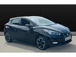 Black Used 2022 Nissan Micra Acenta Hatchback | £12,797 (Fair price)