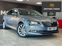 Grey Used 2017 Skoda Superb SE L Executive Hatchback | £12,490 (Good price)