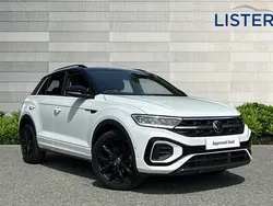 Pure white Used 2023 VW T-Roc R-line SUV | £25,600 (Fair price)