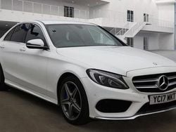 White Used 2017 Mercedes C250 AMG line Sedan | £13,495 (Good price)