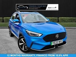 Blue Used 2022 MG ZS Trophy Connect Sedan | £13,295 (Good price)