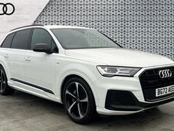 White Used 2022 Audi Q7 Black Edition SUV | £44,088 (Fair price)