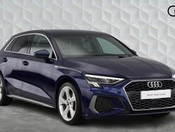 Blue Used 2022 Audi A3 S-Line Hatchback | £19,150 (Fair price)