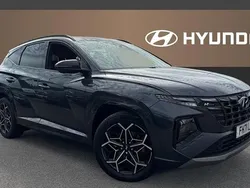 Grey Used 2021 Hyundai Tucson N Line SUV | £22,248 (Fair price)