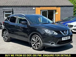 Black Used 2016 Nissan Qashqai S SUV | £6,495 (Fair price)