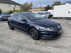 Blue Used 2016 VW CC R-line Sedan | £7,995 (Fair price)