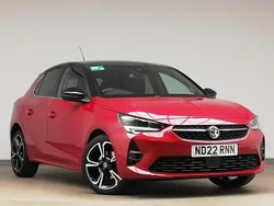 Red Used 2022 Vauxhall Corsa Ultimate Hatchback | £17,298 (A bit pricey)