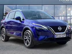 Blue Used 2022 Nissan Qashqai Tekna SUV | £17,795 (Fair price)