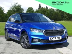 Blue Used 2024 Skoda Fabia Colour Edition Hatchback | £19,995 (Fair price)