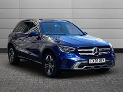 Blue Used 2020 Mercedes GLC300e SUV | £22,990 (Good price)
