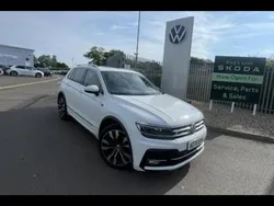 White Used 2020 VW Tiguan SEL SUV | £22,699 (A bit pricey)