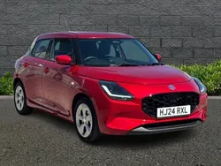Red Used 2024 Suzuki Swift Hatchback | £16,995 (Expensive)