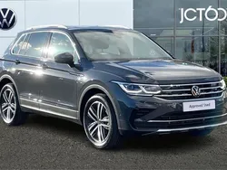 Grey Used 2021 VW Tiguan Elegance SUV | £26,139 (A bit pricey)