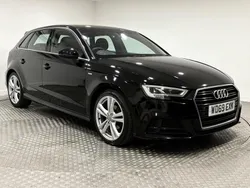Black Used 2020 Audi A3 Sportback S-Line Hatchback | £12,495 (Fair price)
