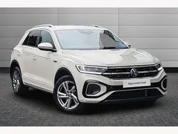Ascot grey Used 2022 VW T-Roc R-line SUV | £24,650 (Fair price)