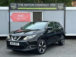 Black Used 2015 Nissan Qashqai N-TEC SUV | £5,390 (Fair price)