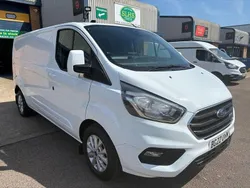 White Used 2022 Ford Transit Custom Limited Van | £17,195 (Fair price)