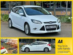 White Used 2012 Ford Focus Zetec Hatchback | £4,200 (Fair price)