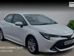 White Used 2022 Toyota Corolla Hatchback | £16,209 (Fair price)