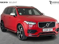Passion red Used 2018 Volvo XC90 R-Design SUV | £30,990 (Expensive)