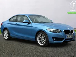 Blue Used 2017 BMW 218 Performance Coupe | £9,999 (Good price)