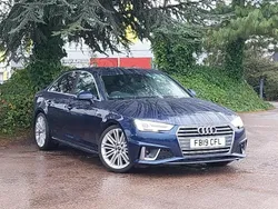 Blue Used 2019 Audi A4 S-Line Sedan | £19,498 (Fair price)