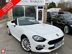 White Used 2016 Fiat 124 Spider Lusso Cabriolet | £10,990 (Fair price)