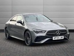 Grey Used 2024 Mercedes CLA200 AMG Line Premium Plus Coupe | £30,998 (Good price)