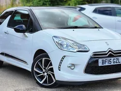 White Used 2015 Citroën DS3 PureTech Hatchback | £3,995 (Expensive)