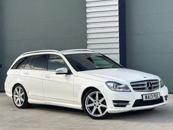 White Used 2013 Mercedes C250 AMG Estate | £5,990 (Fair price)