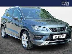 Grey Used 2018 Seat Ateca FR SUV | £11,542 (Fair price)